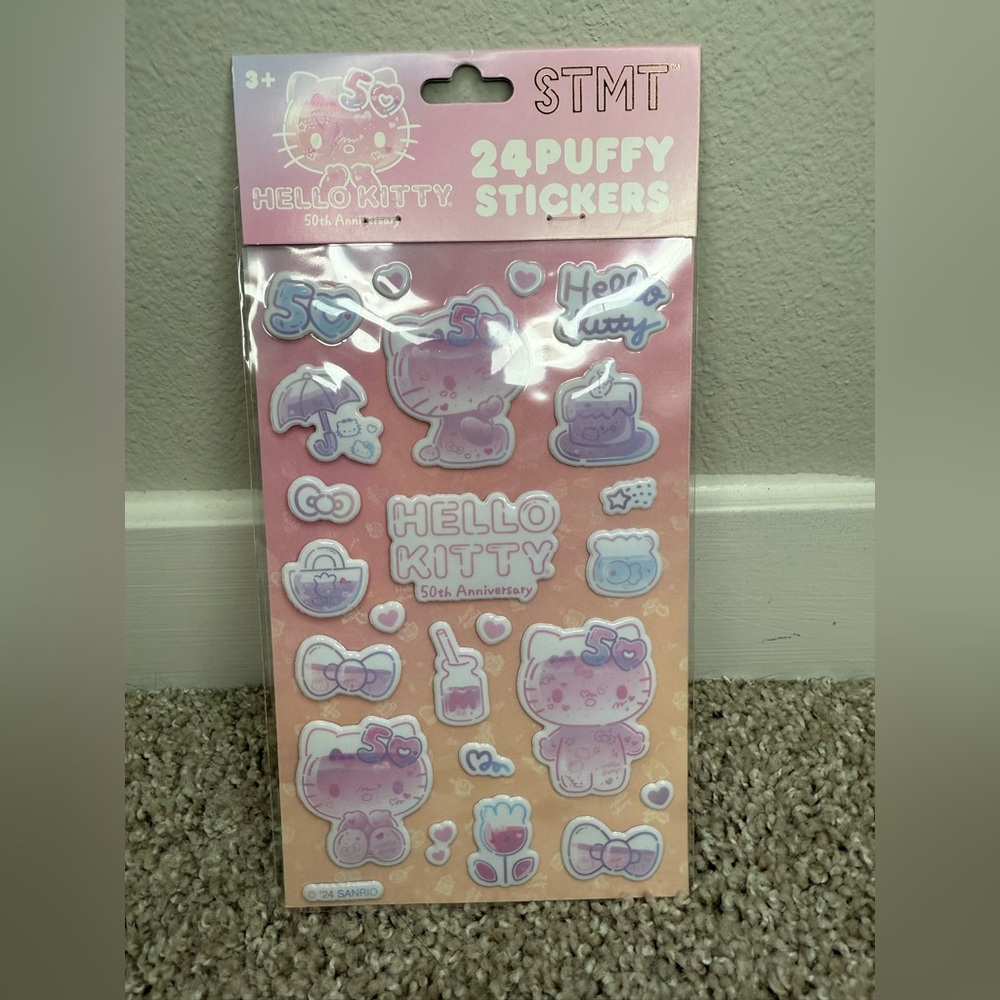 Hello Kitty Puffy Stickers Exclusive